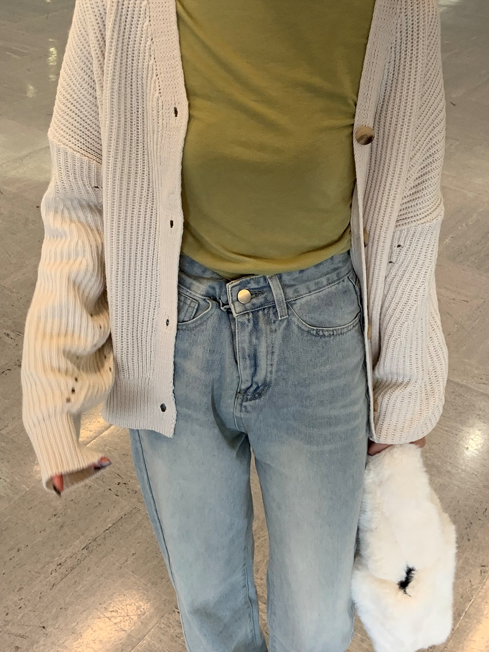 ヒップリボンワイドデニムパンツ | 詳細画像7