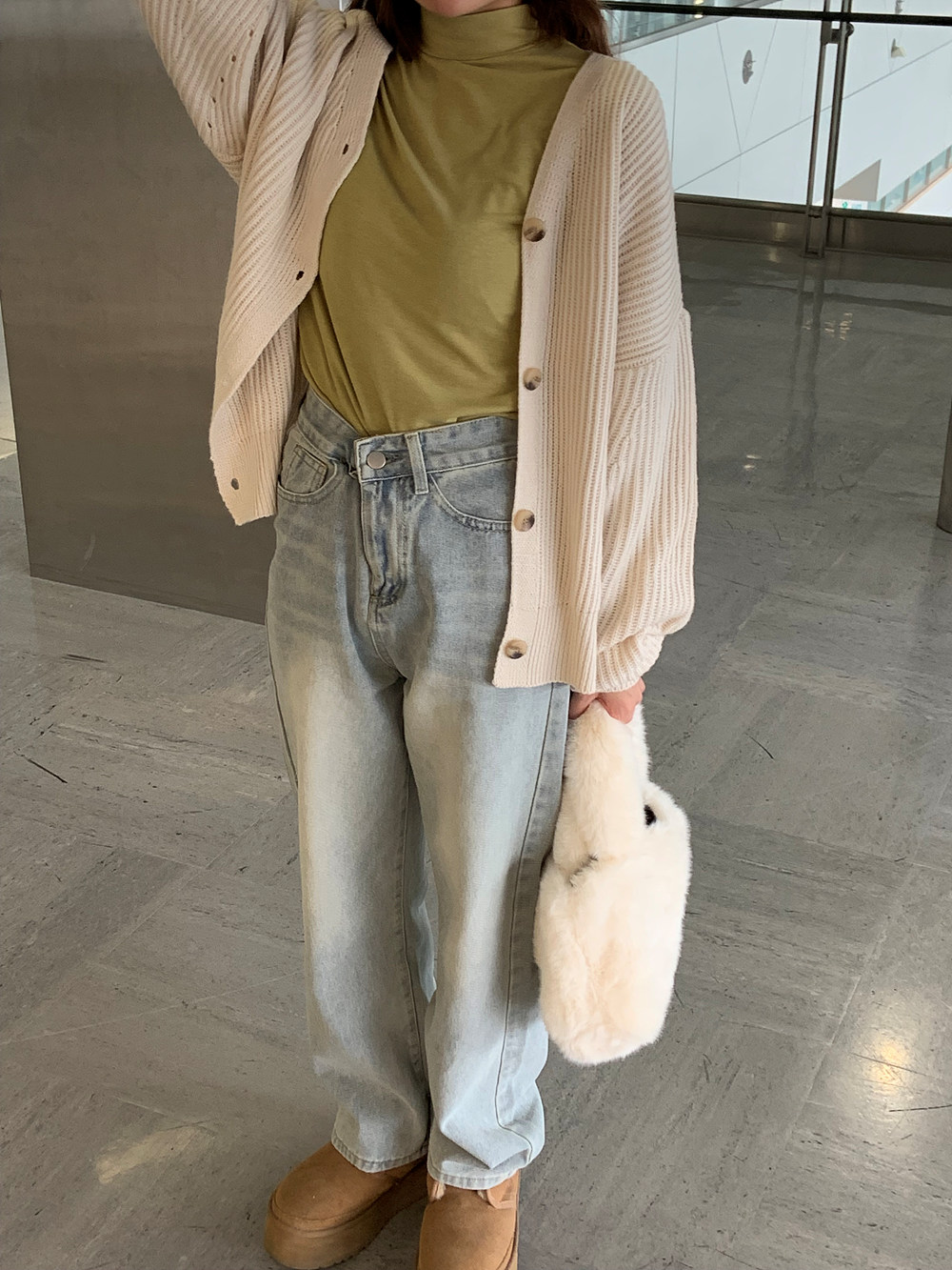 ヒップリボンワイドデニムパンツ | 詳細画像8