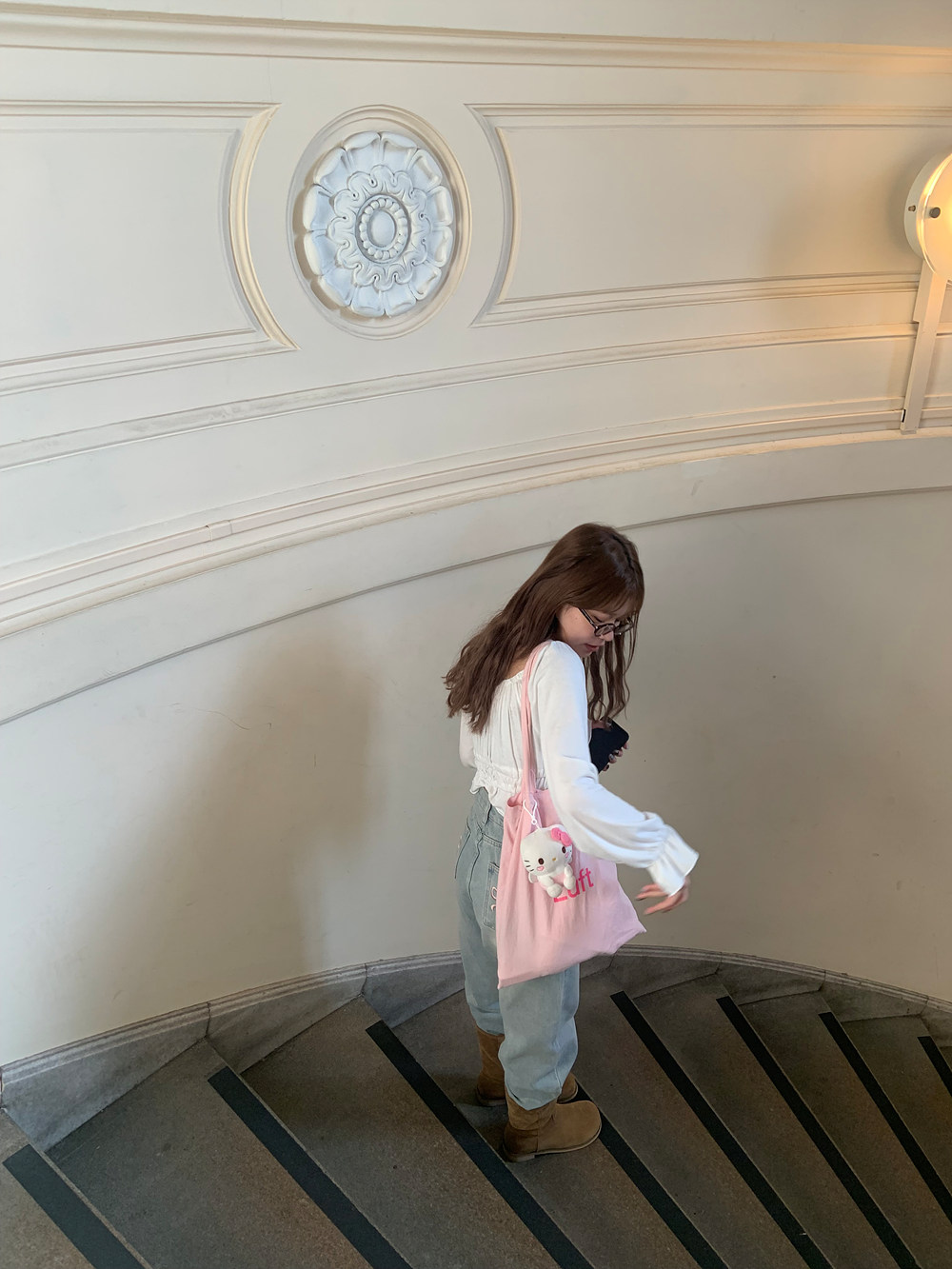 ヒップリボンワイドデニムパンツ | 詳細画像17