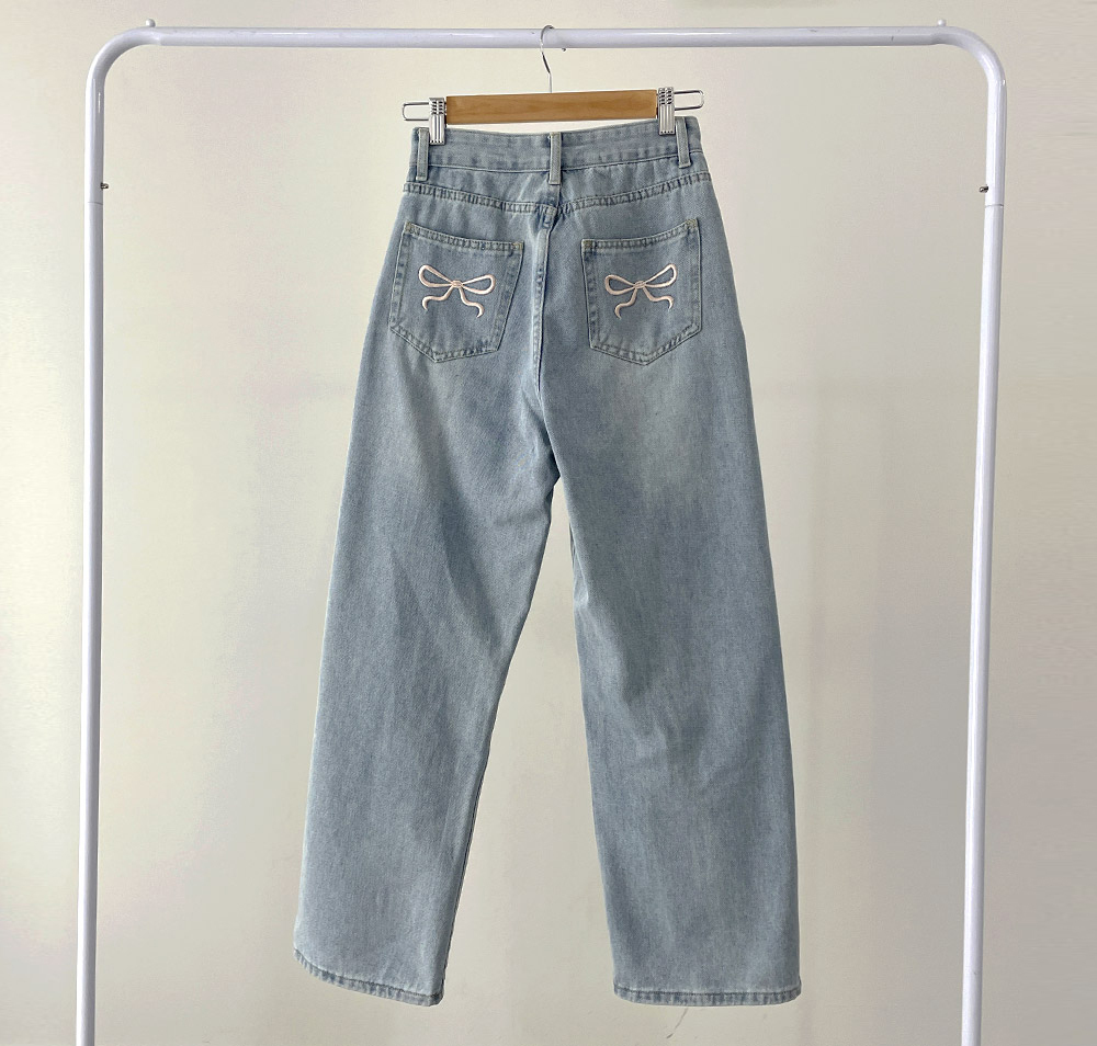 ヒップリボンワイドデニムパンツ | 詳細画像22