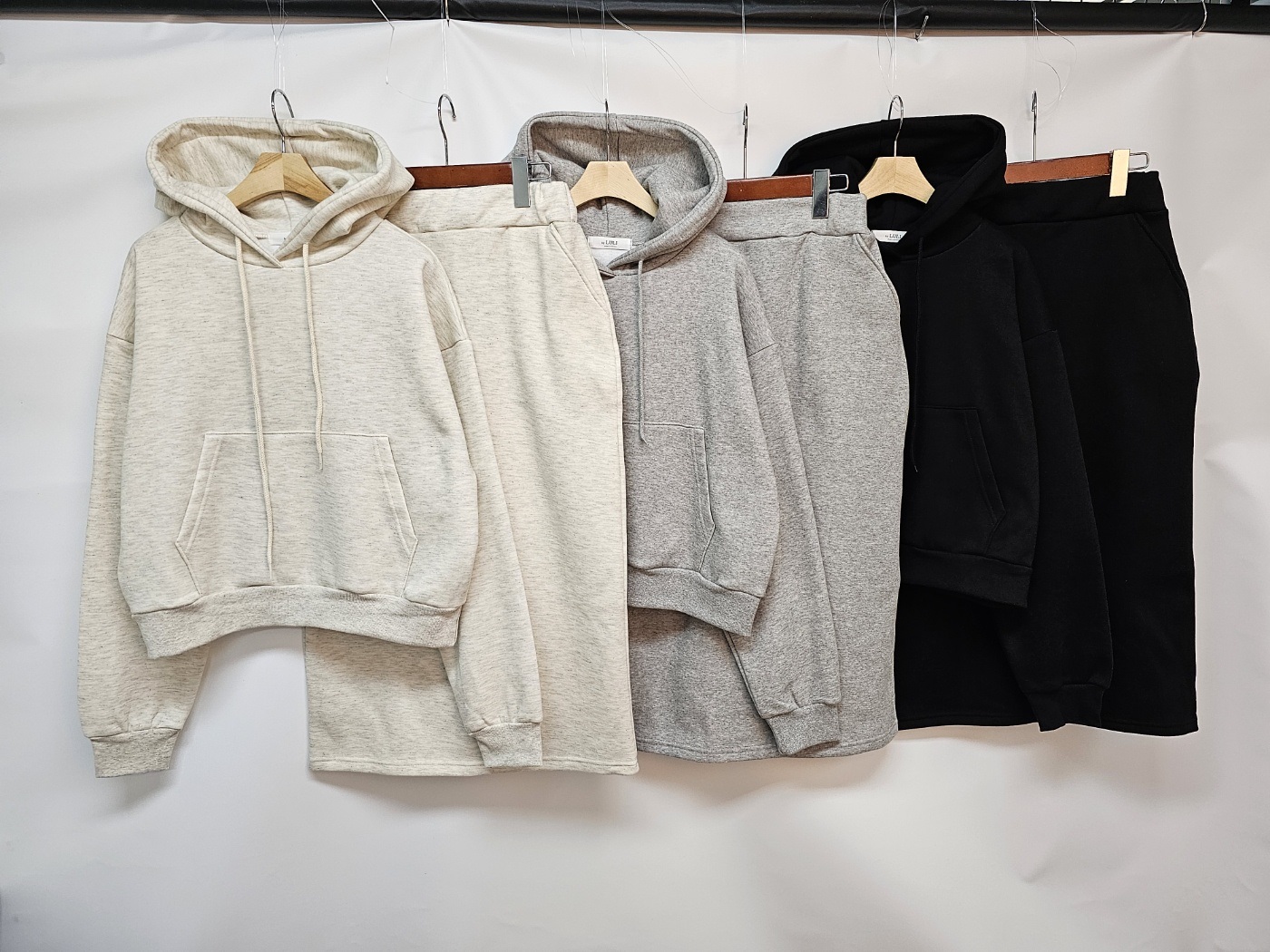 裏起毛マフポケパーカー&IラインスカートSET | 詳細画像15