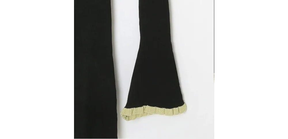 カラーフリルリブニットミニワンピース | 詳細画像17