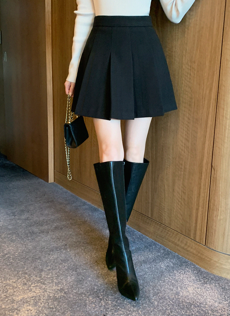 起毛プリーツミニスカート | レディースファッション通販 - DHOLIC