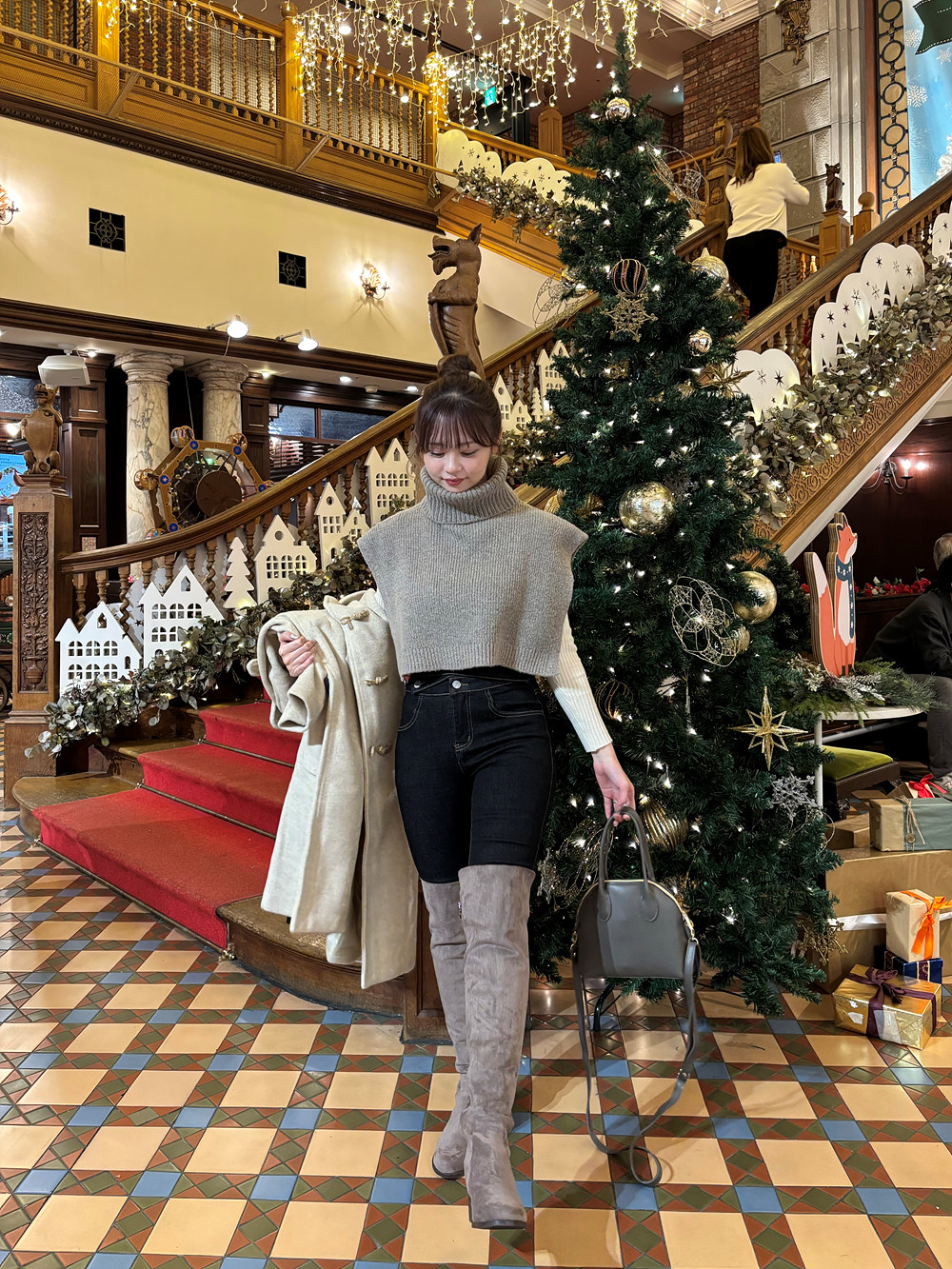 ハイウエストクロススキニーデニムパンツ | 詳細画像19