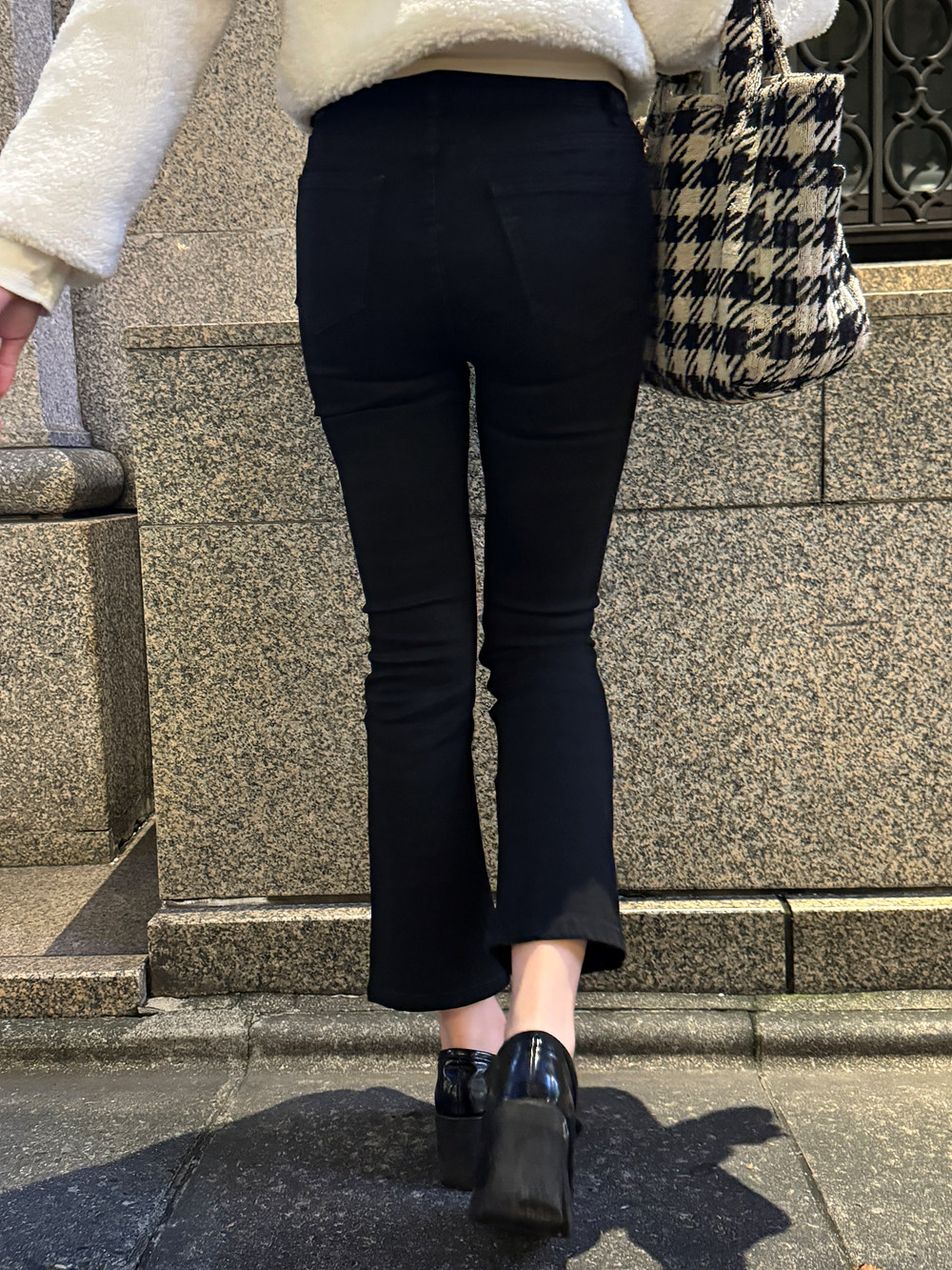 セミフレアハイウエストデニムパンツ | 詳細画像11