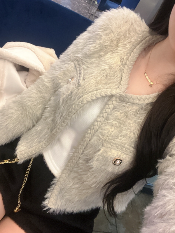 ファータッチフラップホックカーディガン | 詳細画像2