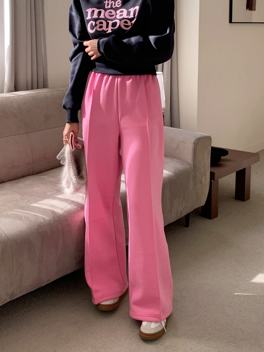 裏起毛caper刺繍スウェット&ワイドパンツSET | 詳細画像10