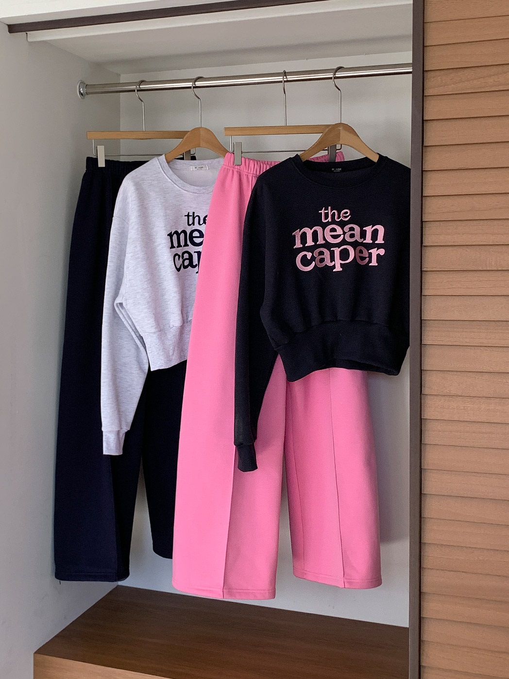 裏起毛caper刺繍スウェット&ワイドパンツSET | 詳細画像19