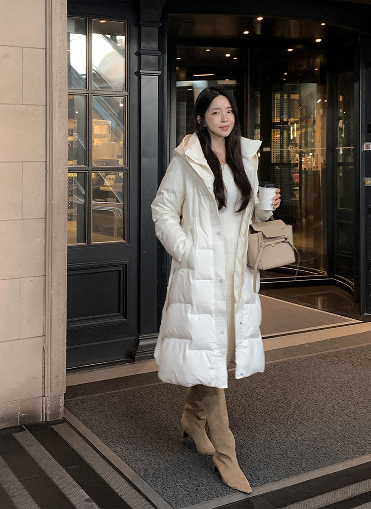 い*店様 Prism Hindsight Cop Caller ロンスケ ダウン ブラッシュドマルチポリ ロング ダウンコート / J.PRESS LADIES