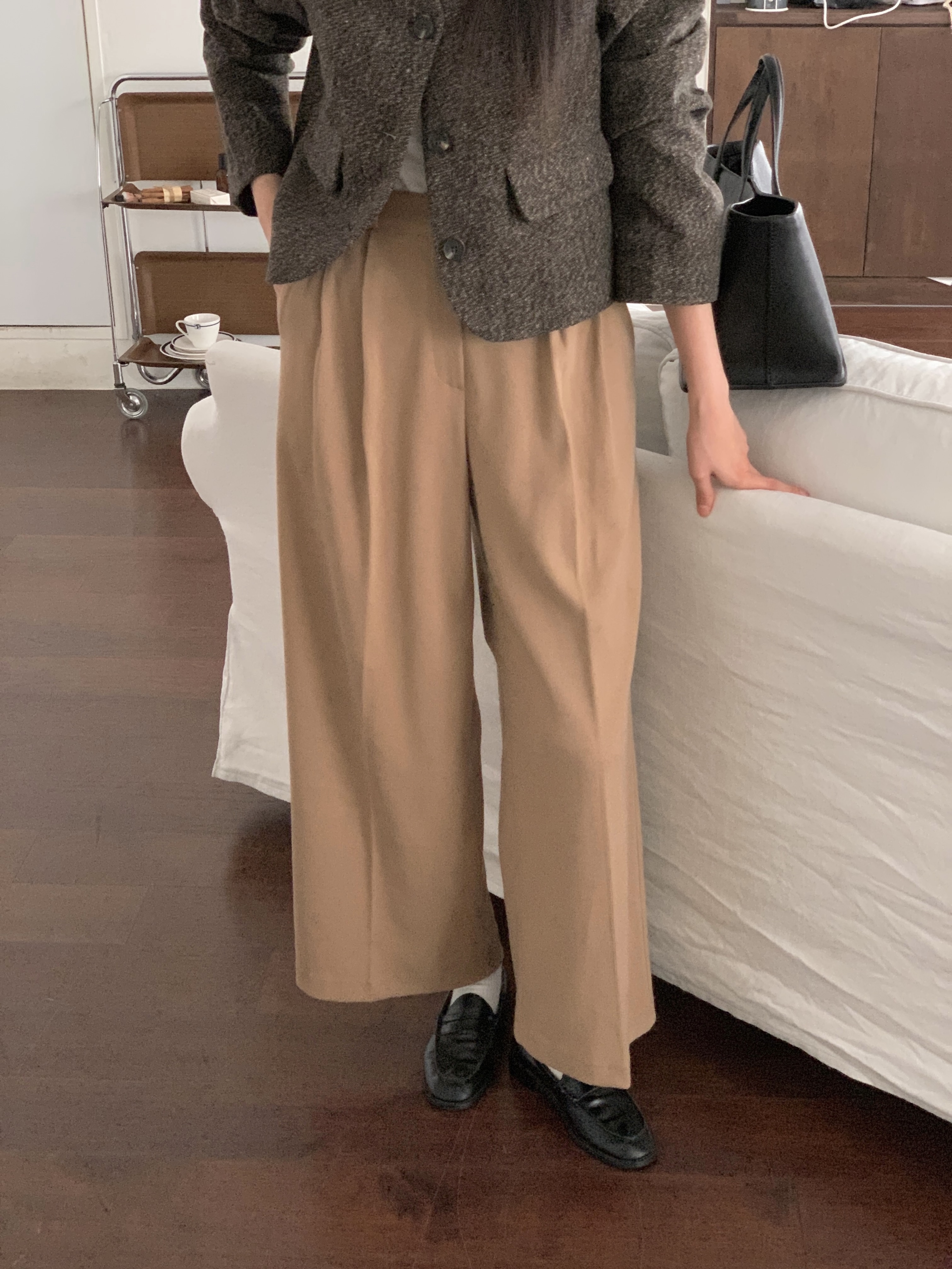 ツータックホックワイドスラックス | 詳細画像8