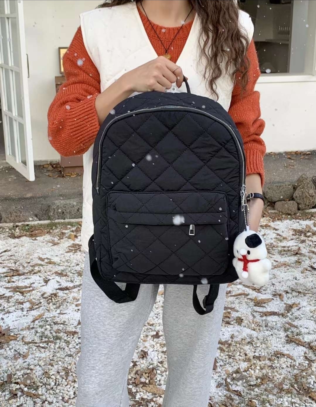 キルティングポケットバックパック | 詳細画像2