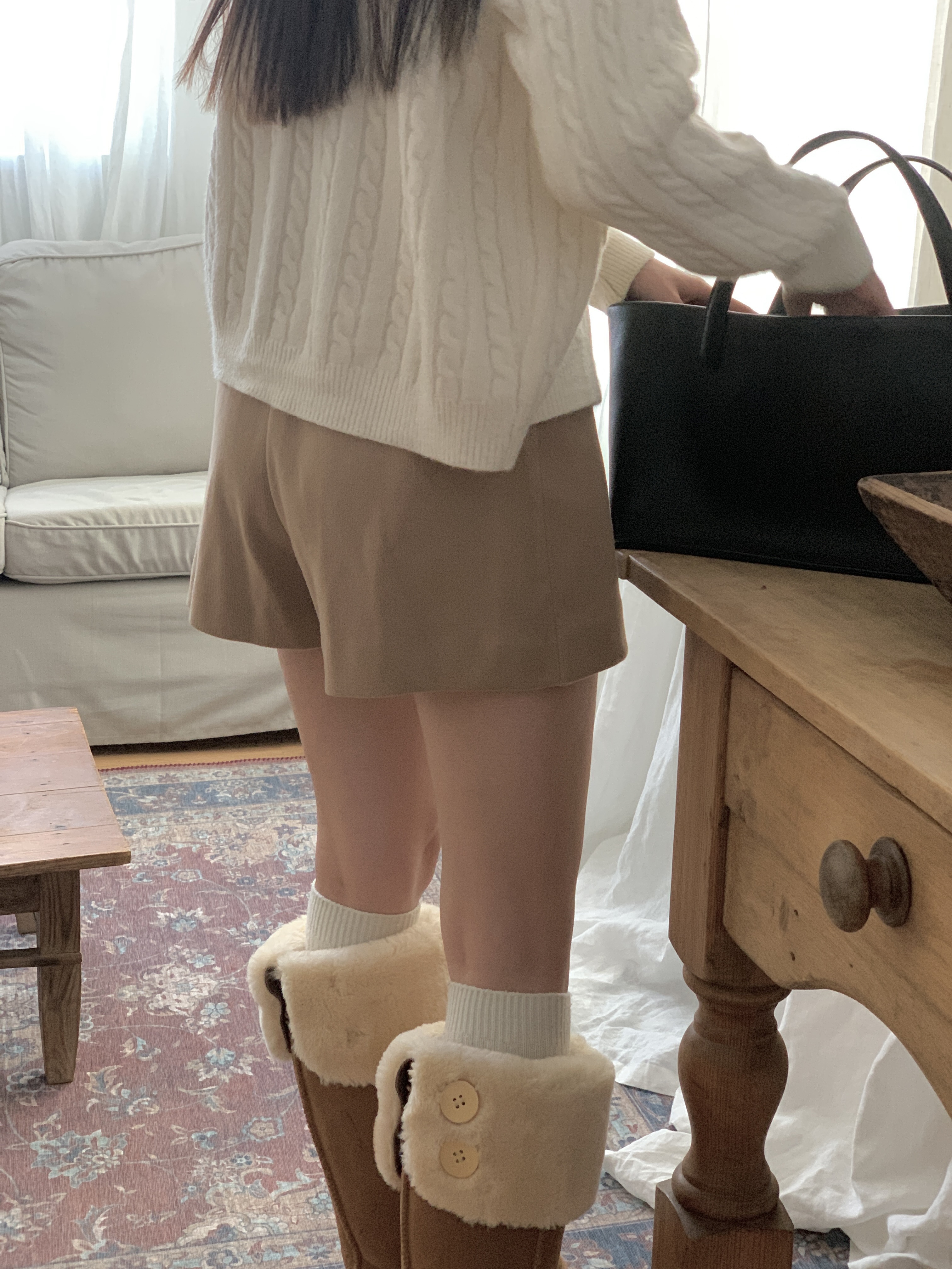ラップ調キュロットショートパンツ | 詳細画像6