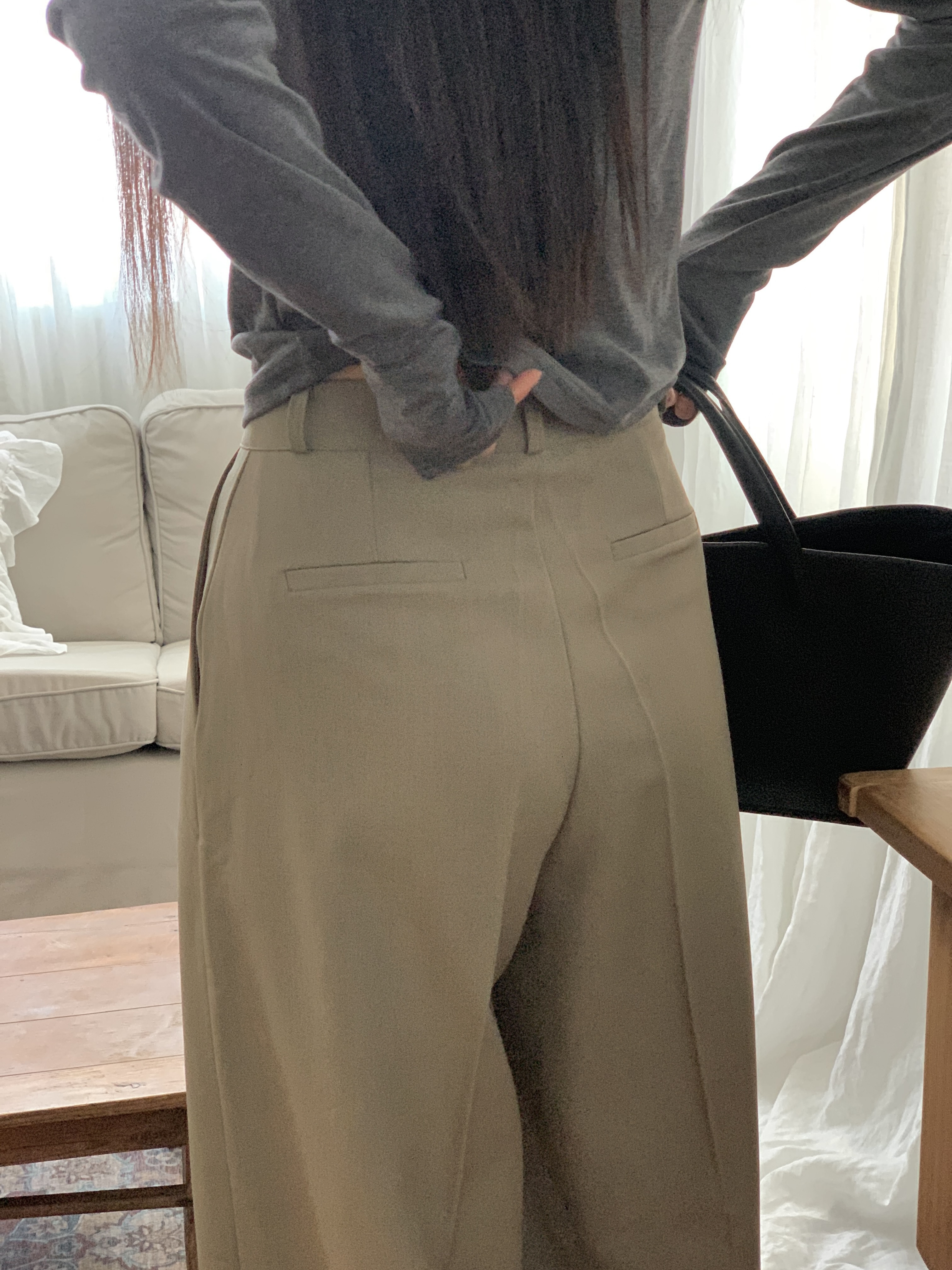 ワンタックワイドスラックス | 詳細画像14