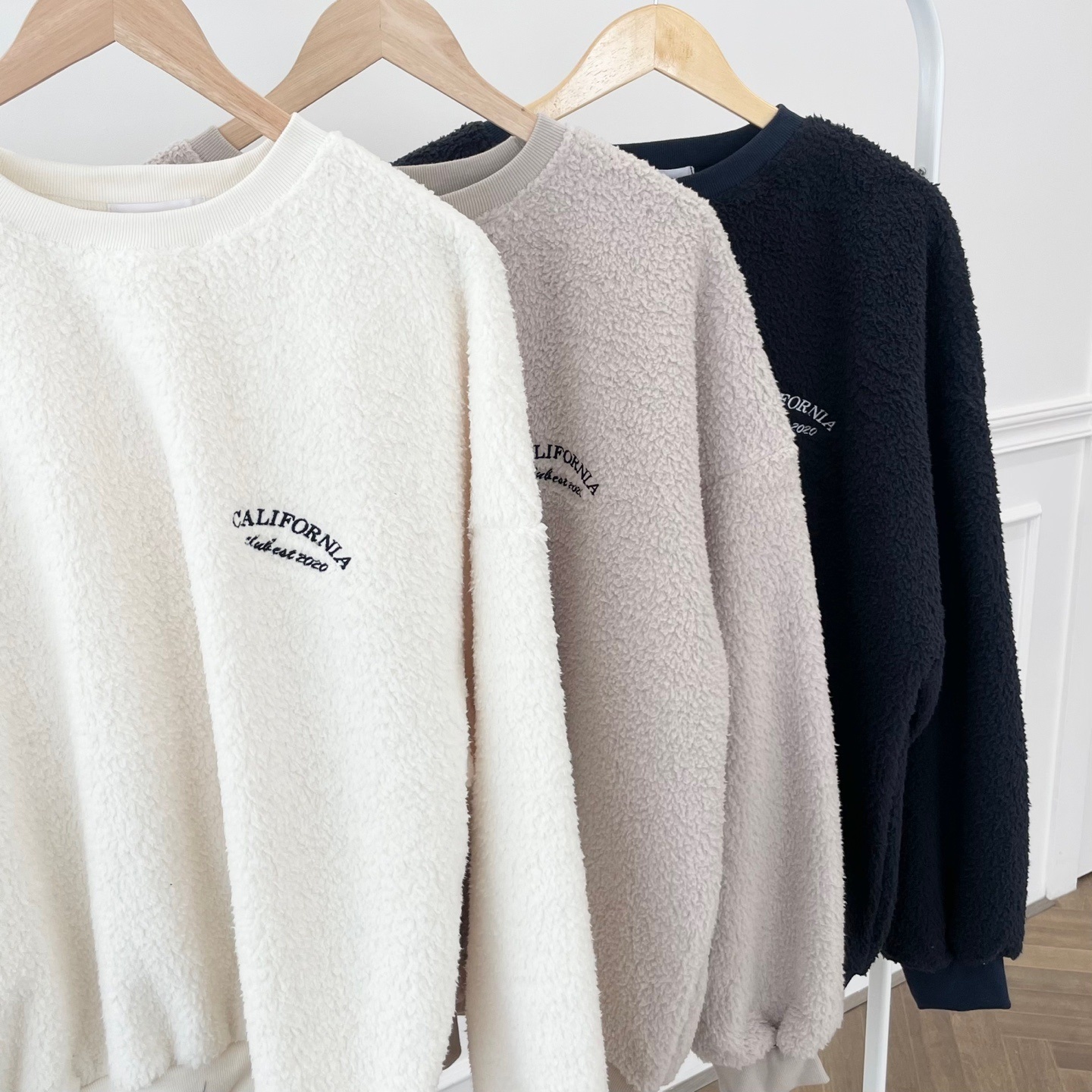 両起毛ミニ刺繍ロゴスウェット | 詳細画像7