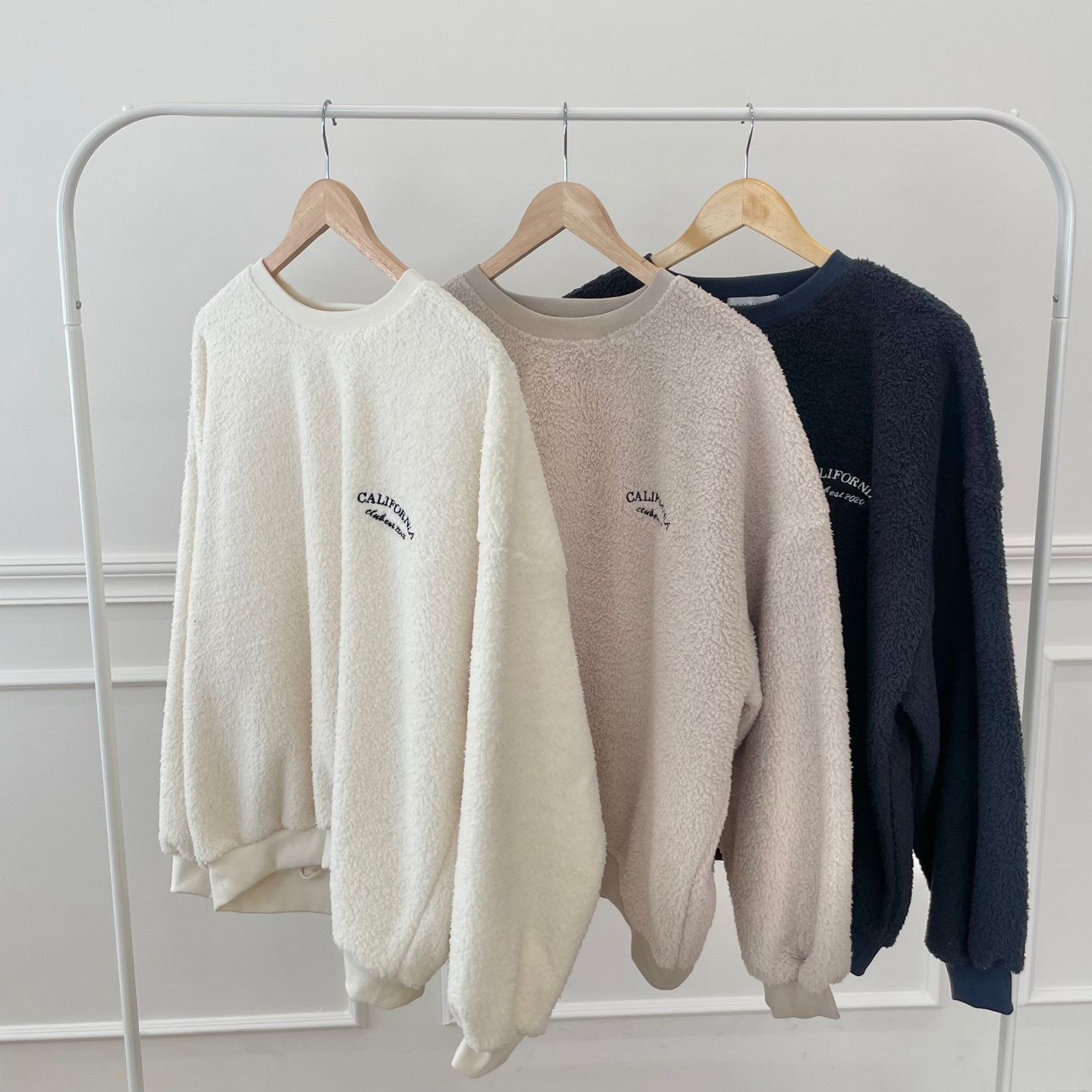 両起毛ミニ刺繍ロゴスウェット | 詳細画像8