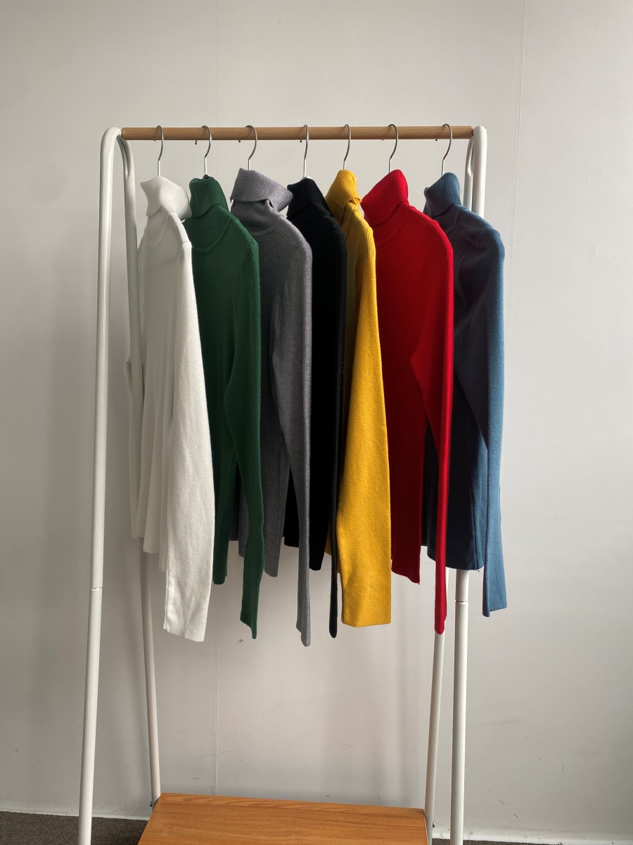 タートルネックスリムリブニット | 詳細画像20