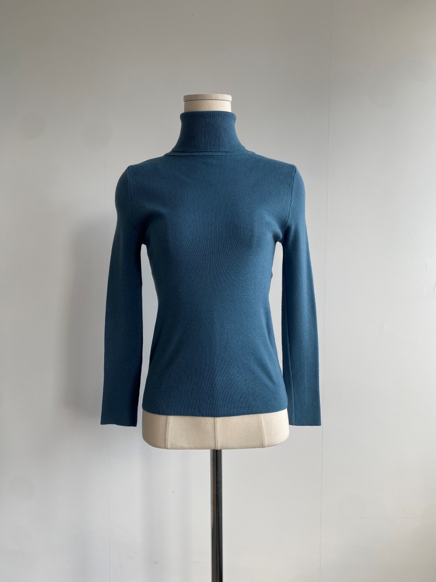 タートルネックスリムリブニット | 詳細画像21