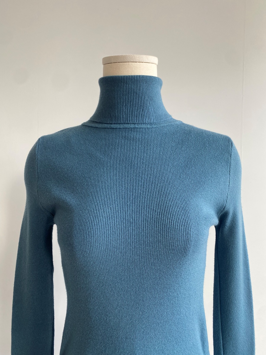 タートルネックスリムリブニット | 詳細画像23