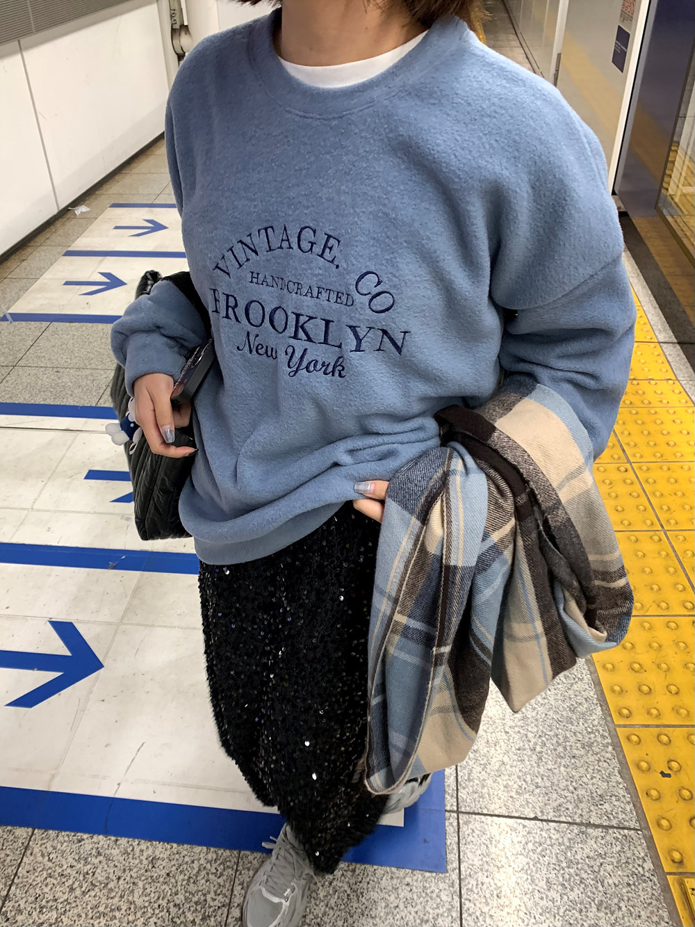両起毛ロゴ刺繍スウェット | 詳細画像15