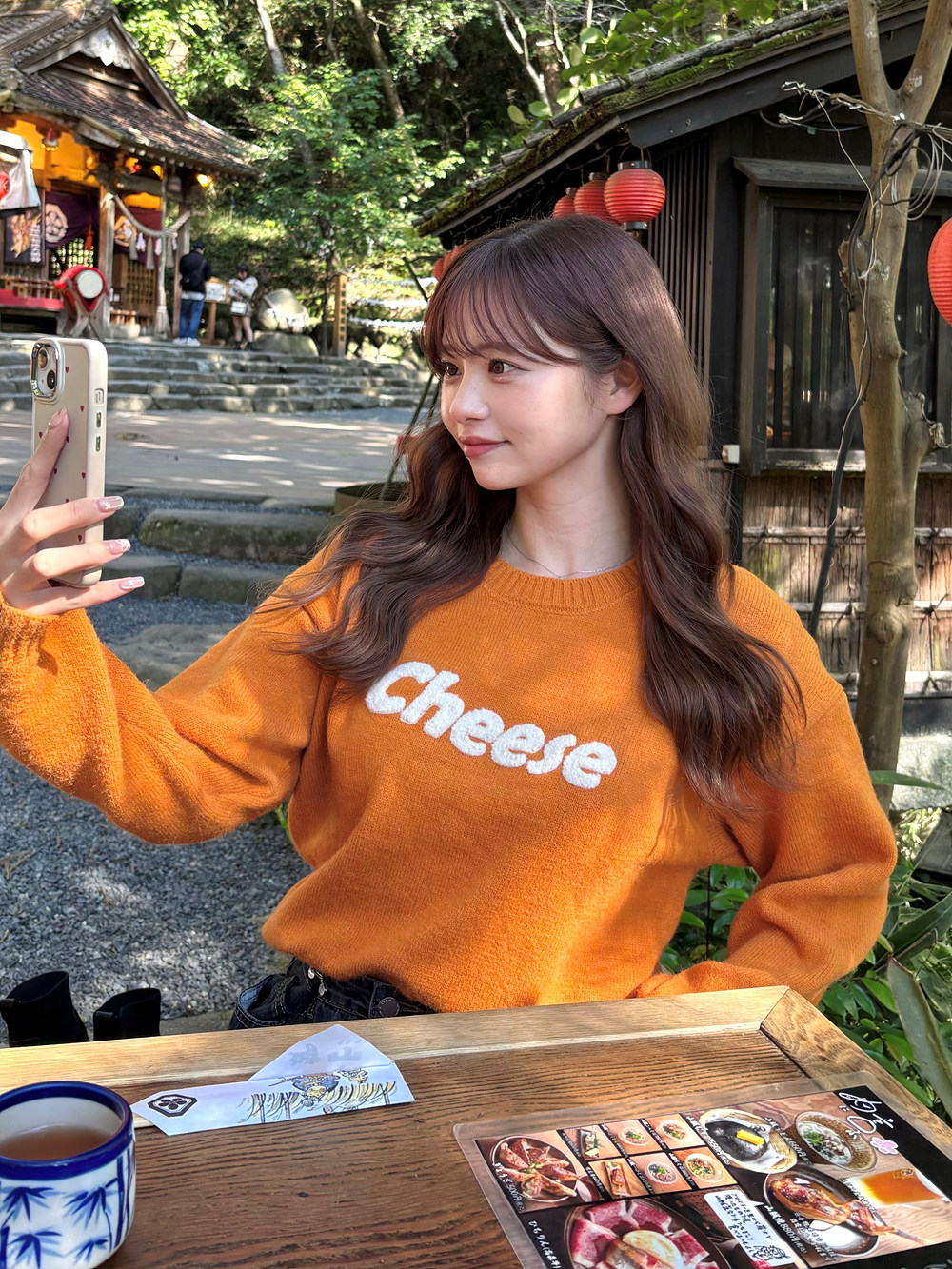 ラウンドネックCheeseロゴニット | 詳細画像15