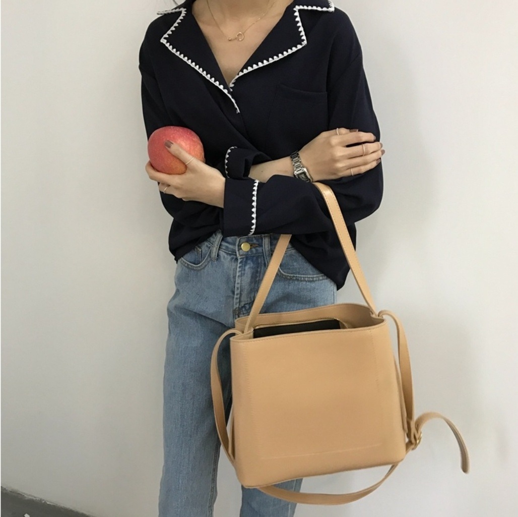 2WAYステッチスクエアバッグ | 詳細画像3