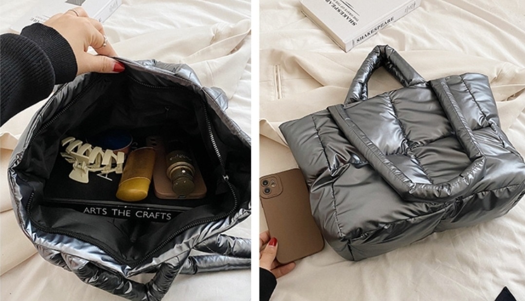 ダブルハンドル中綿トートバッグ | 詳細画像18