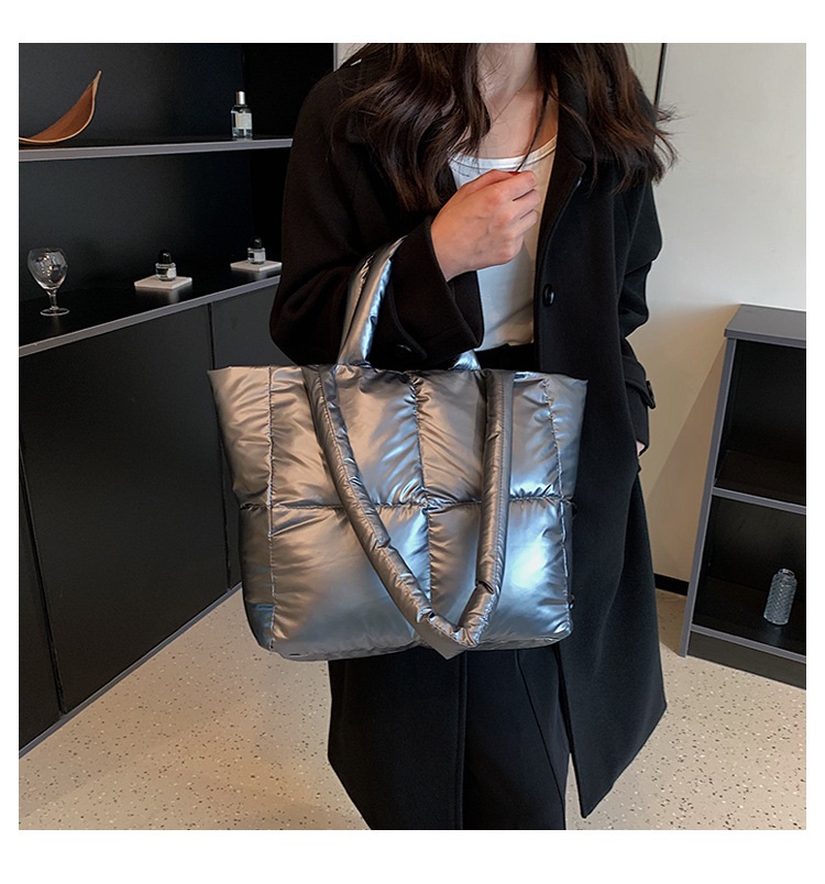 ダブルハンドル中綿トートバッグ | 詳細画像11