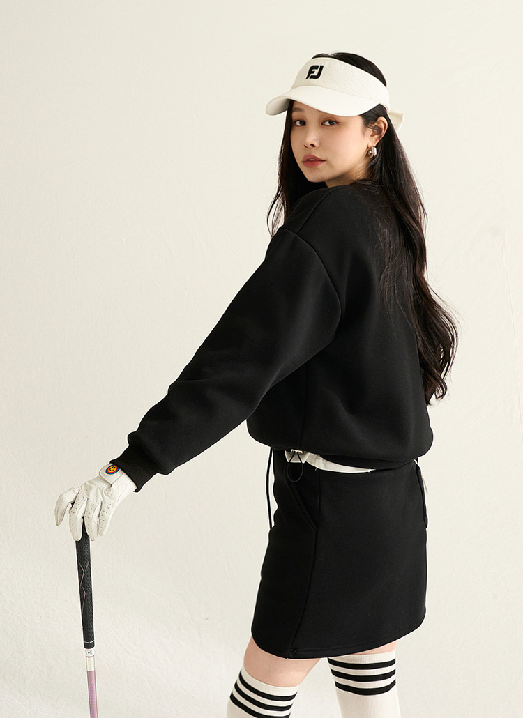 裏起毛ハートロゴスウェット&ミニスカートパンツSET | レディース