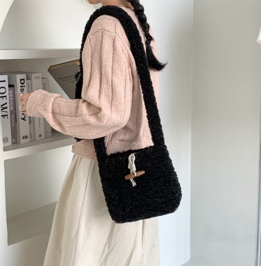 トグルボタンボアショルダーバッグ | 詳細画像2