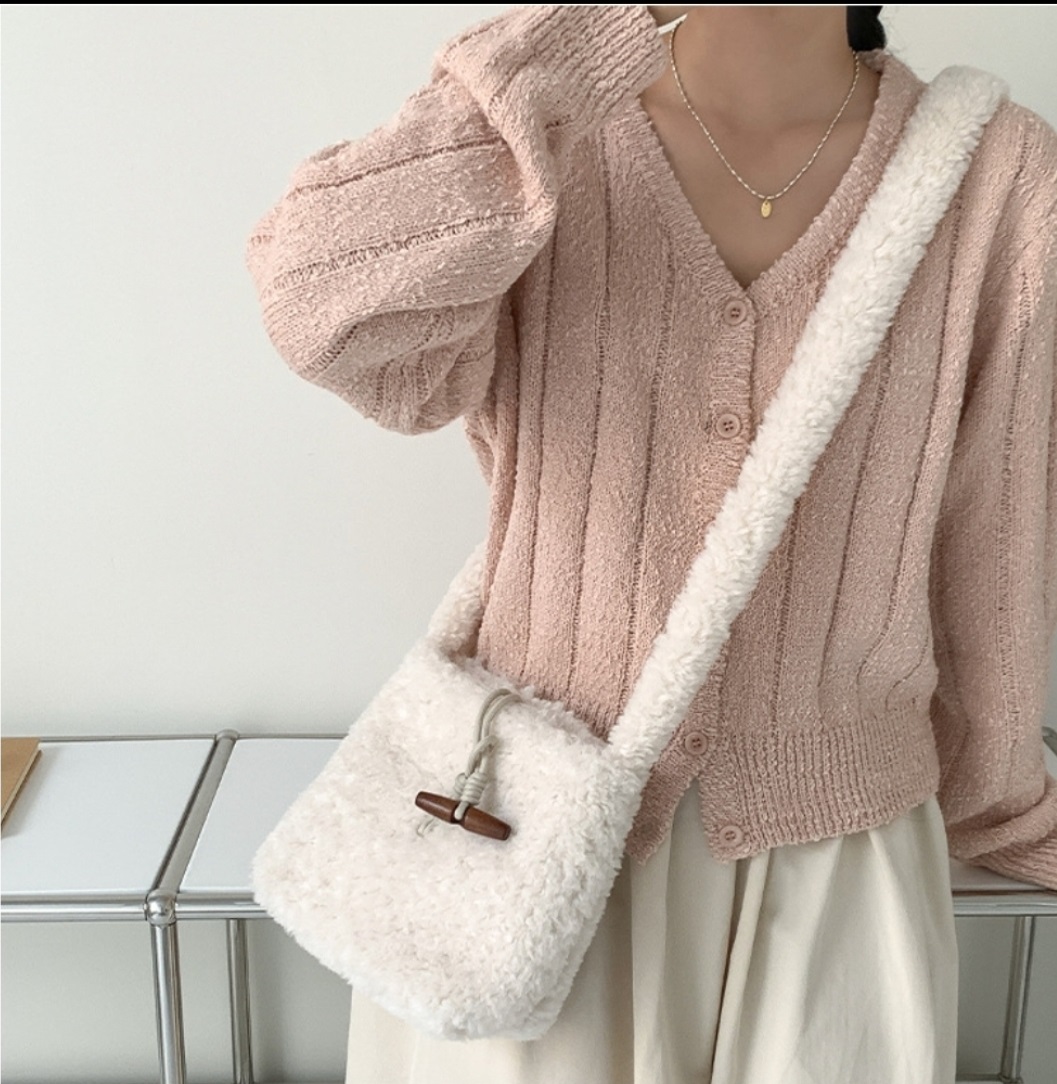 トグルボタンボアショルダーバッグ | 詳細画像7