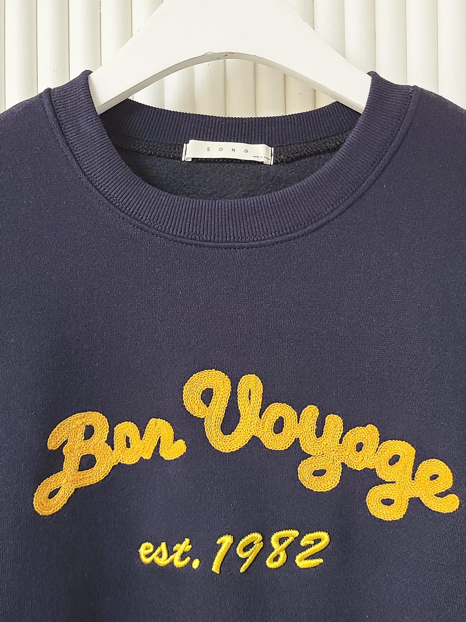 裏起毛Voyage刺繍ロゴスウェット | レディースファッション通販 - DHOLIC