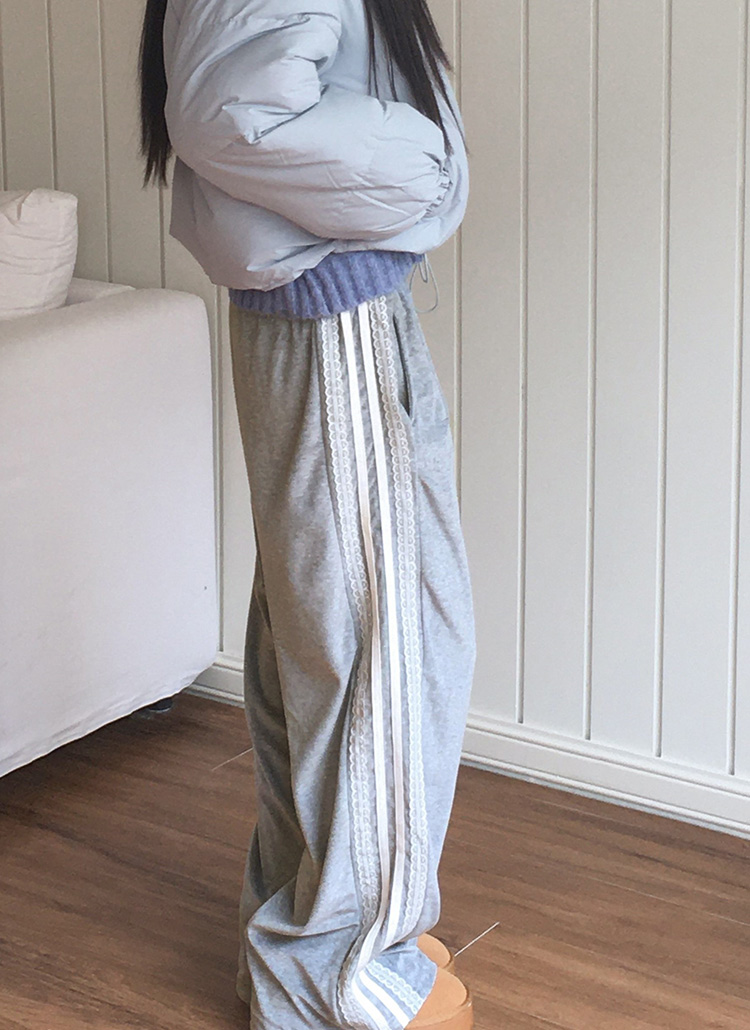 レーストラックベロアパンツ | レディースファッション通販 - DHOLIC