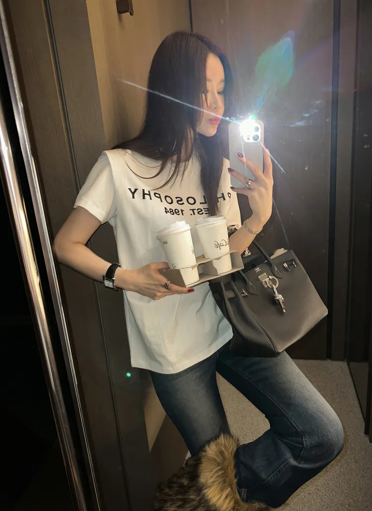 PHILOSOPHY半袖Tシャツ | partysu | 詳細画像1