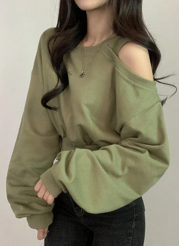 ワンショルクロップドスウェット | moodloveroom | 詳細画像6