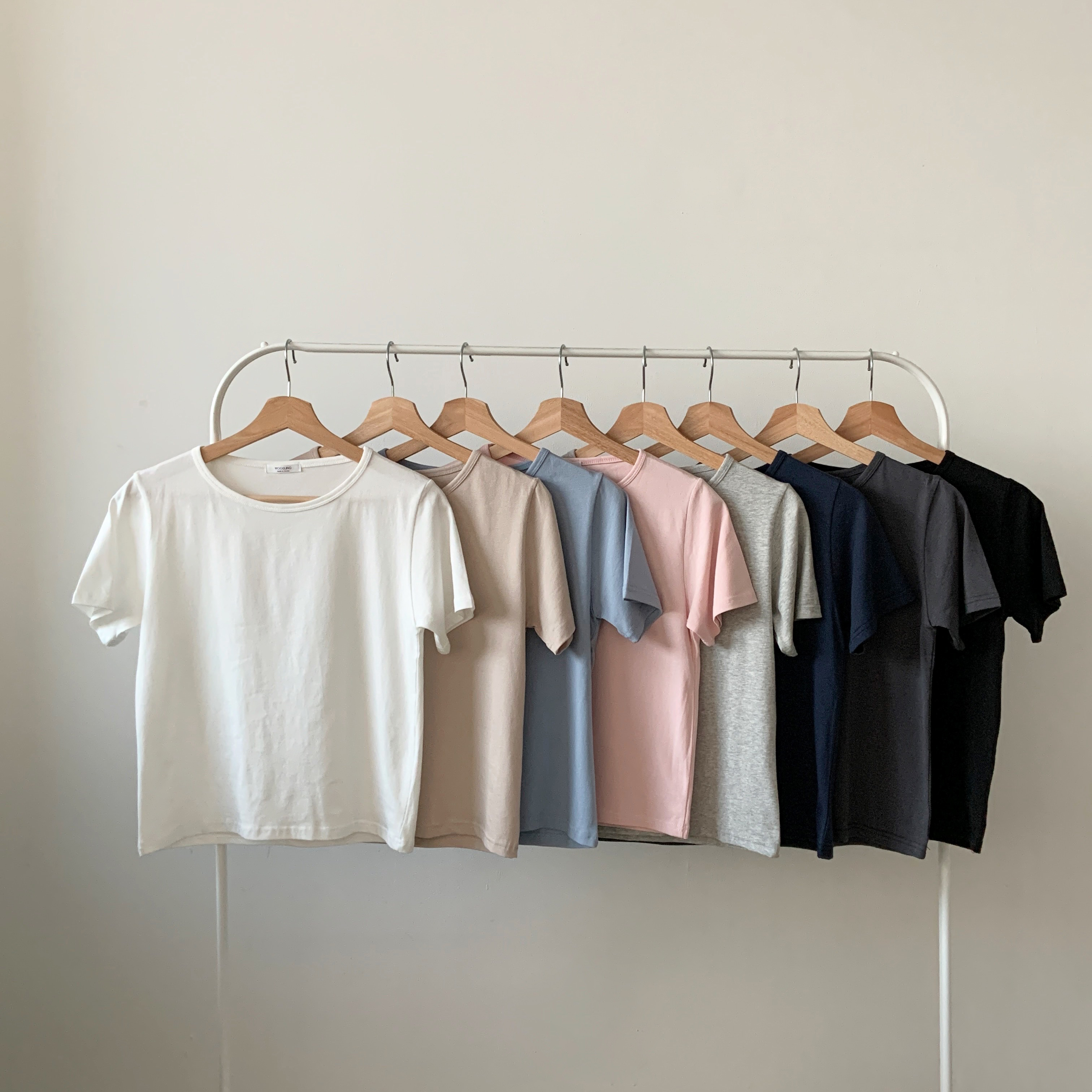 モダール混ラウンドネック半袖Tシャツ | 詳細画像2