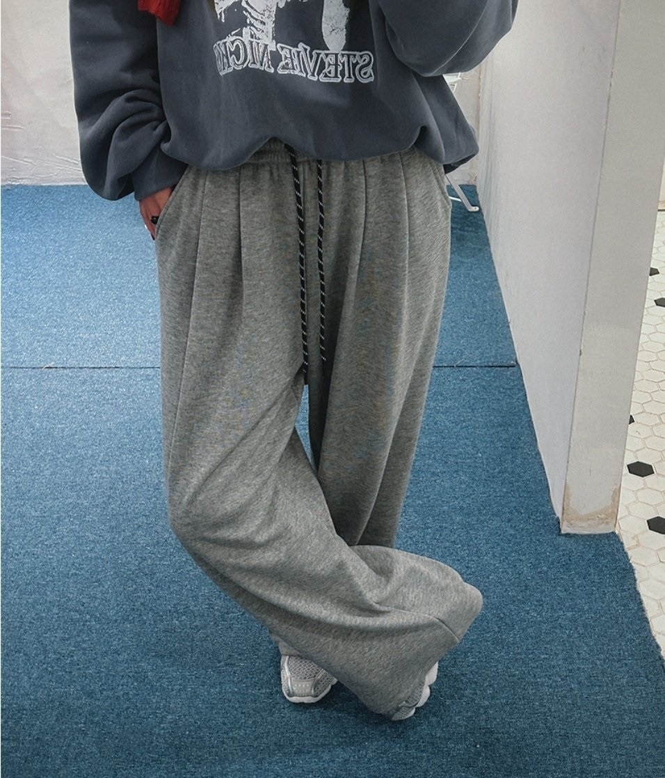 裏起毛パターンドロストスウェットパンツ | 詳細画像5