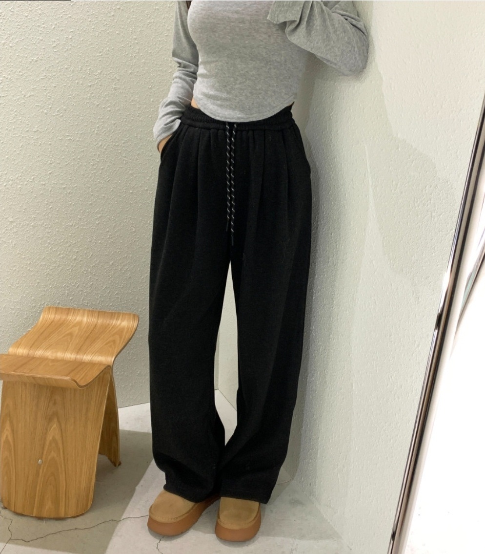 裏起毛パターンドロストスウェットパンツ | 詳細画像12