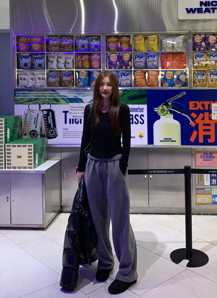 2TYPE裏起毛2WAYドロストワイドパンツ | prostj | 詳細画像1