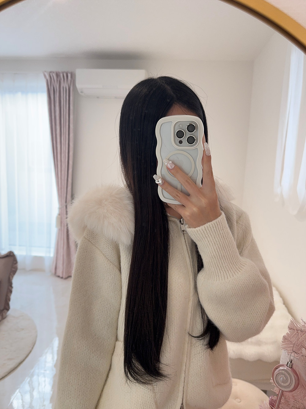 doublet ダブレット 22AW ZIP UP FUR YARN CARDIGAN 22AW76KN95