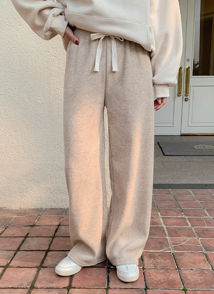 裏起毛ドロストワイドパンツ | magle | 詳細画像1