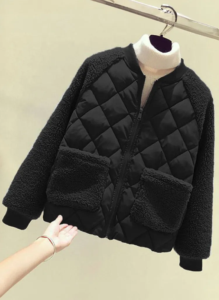 ボア配色キルティングジャンパー | KEECHEL | 詳細画像1