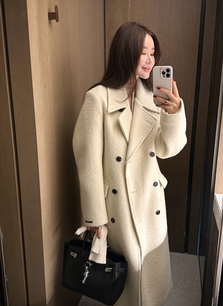 エルメス　2way 中綿ロングコート　H ボタン HERMES - エルメス 特大セリエボタン【カシミヤ100%】ロング