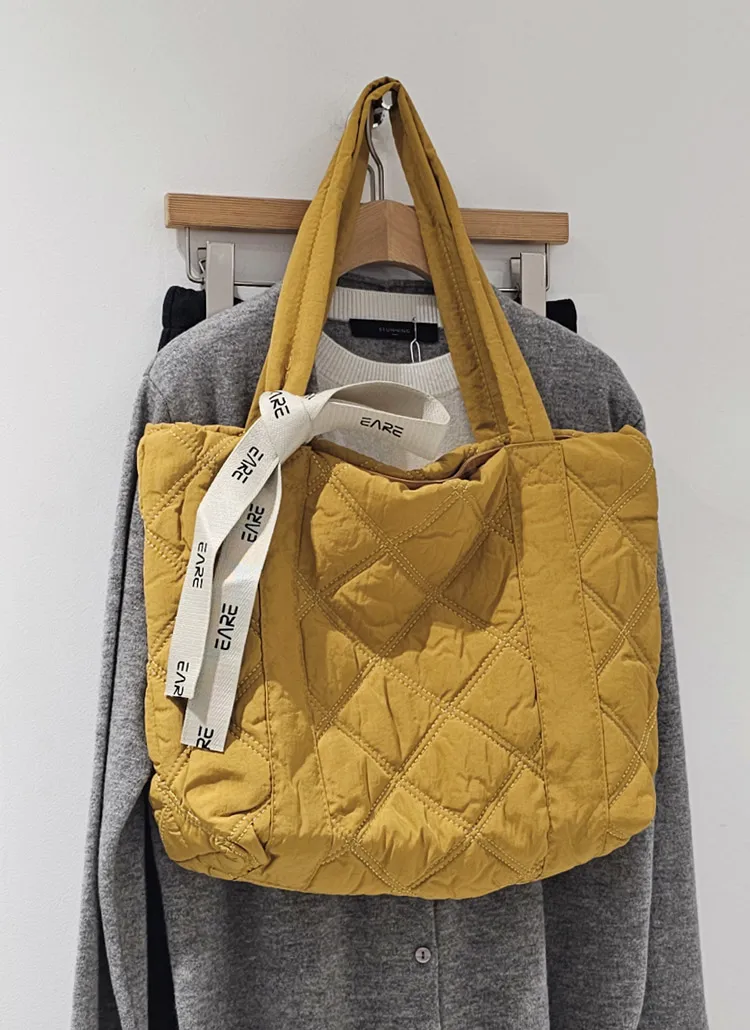 ロゴリボン付中綿トートバッグ | whosbag | 詳細画像1