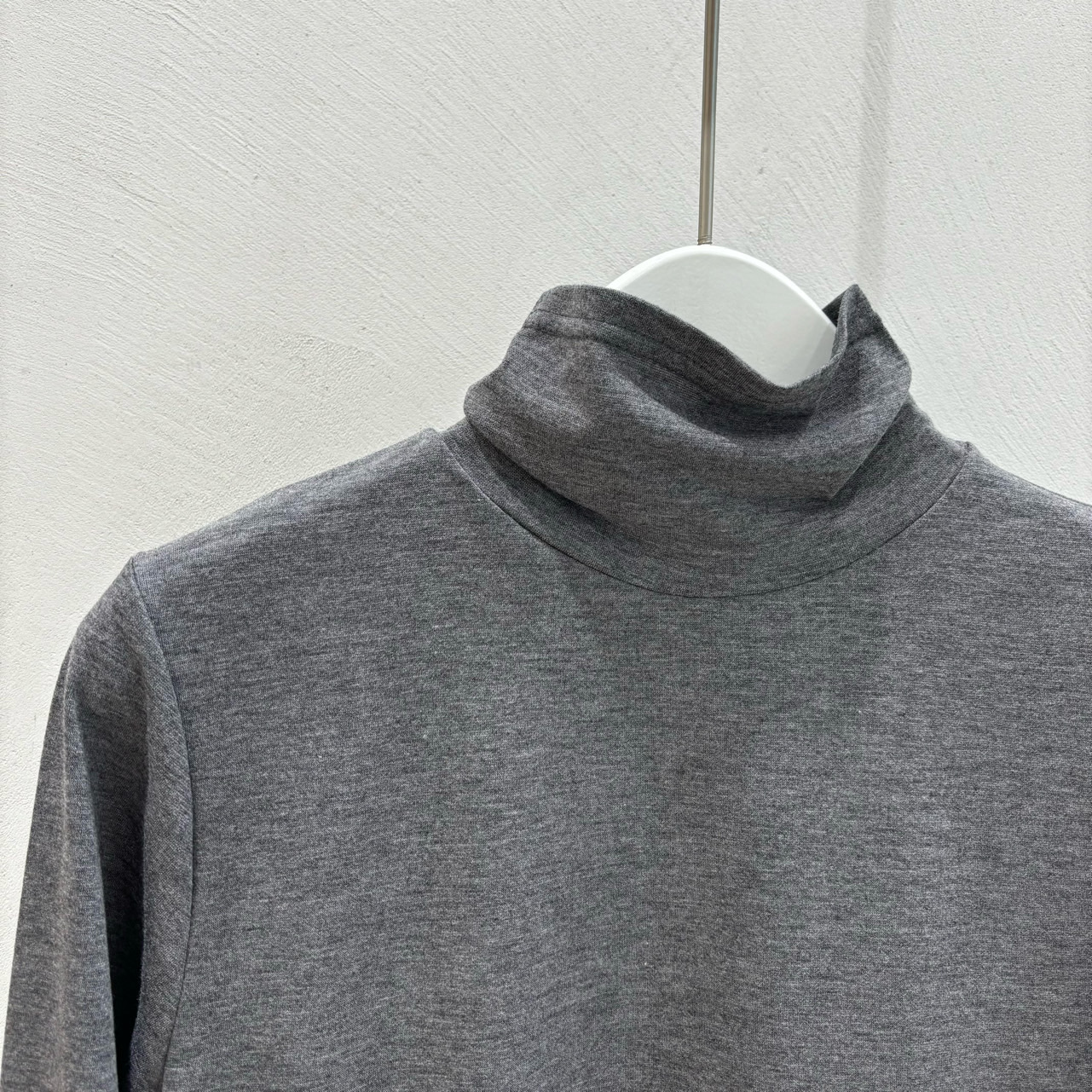 裏起毛チュールベルカフスハイネックTシャツ | 詳細画像7