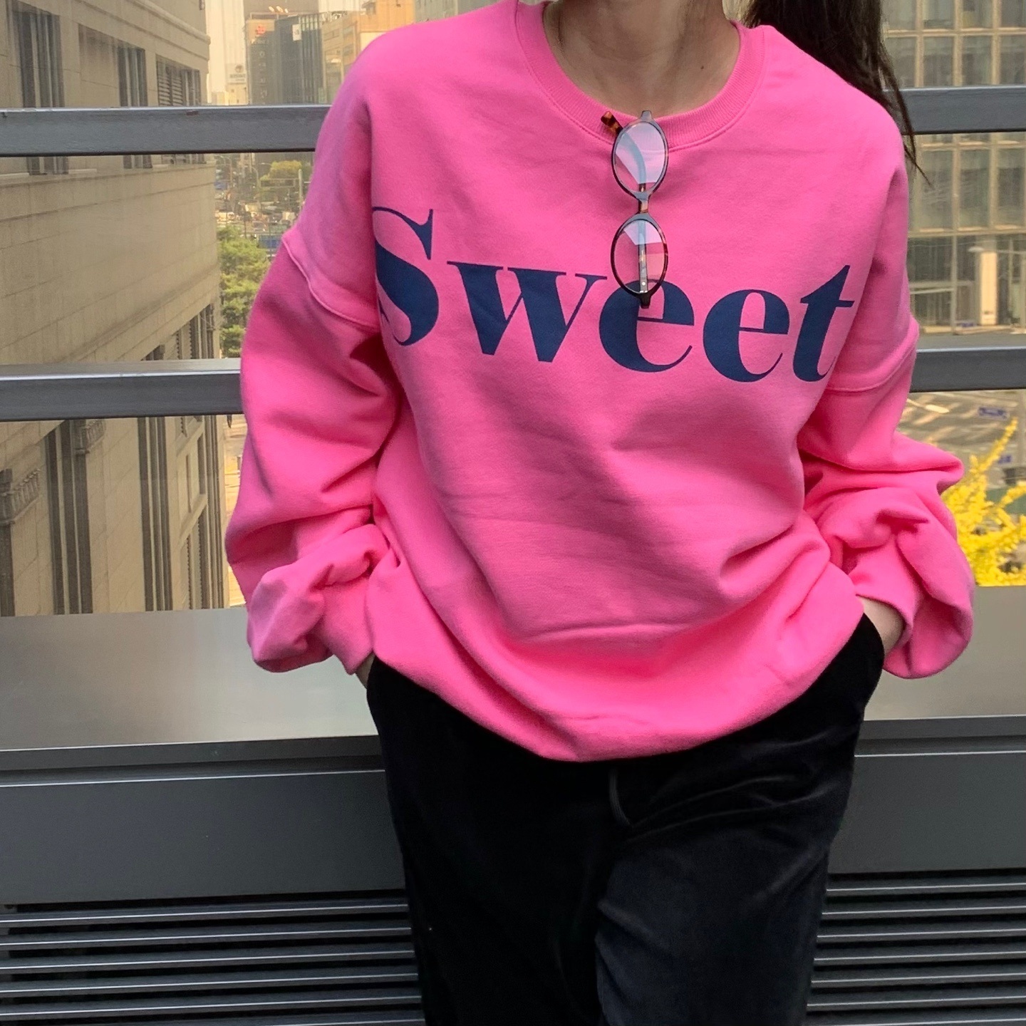 裏起毛Sweet!ロゴルーズスウェット | 詳細画像4