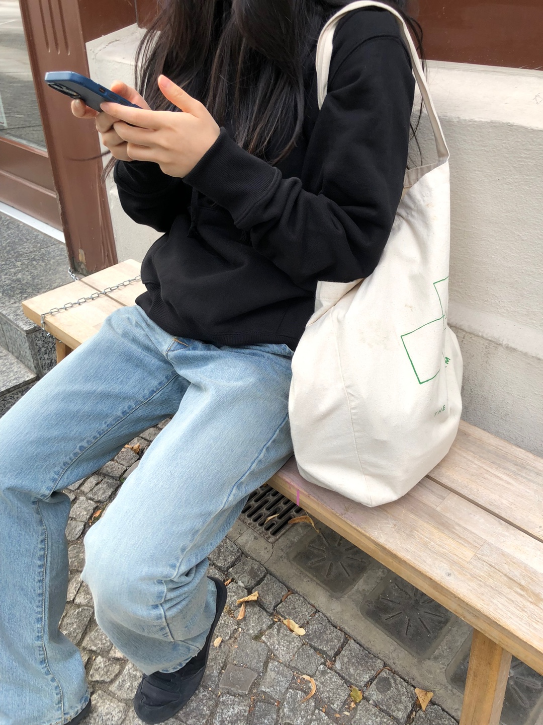 マフポケットドローストリングパーカー | 詳細画像7
