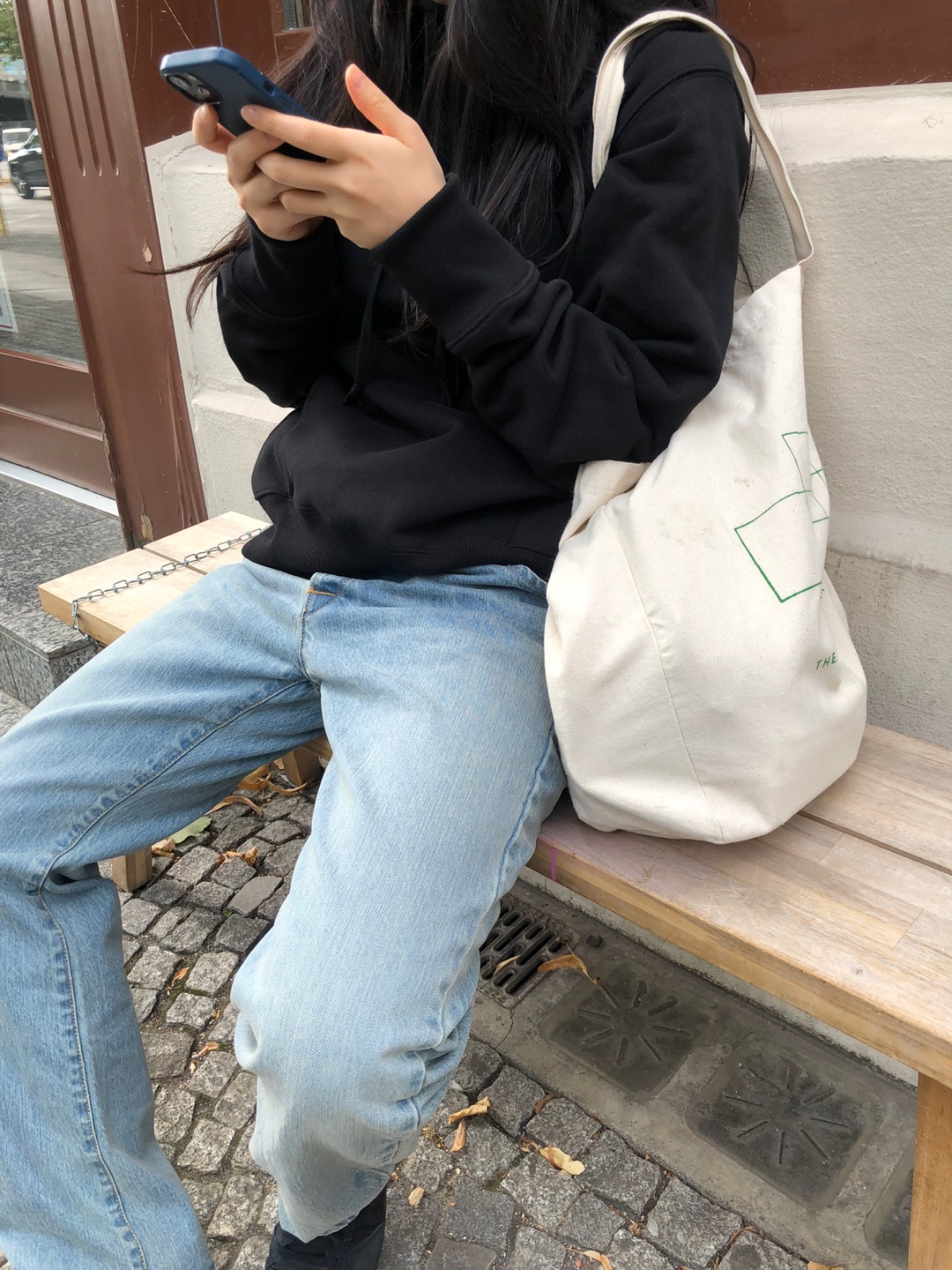 マフポケットドローストリングパーカー | 詳細画像8