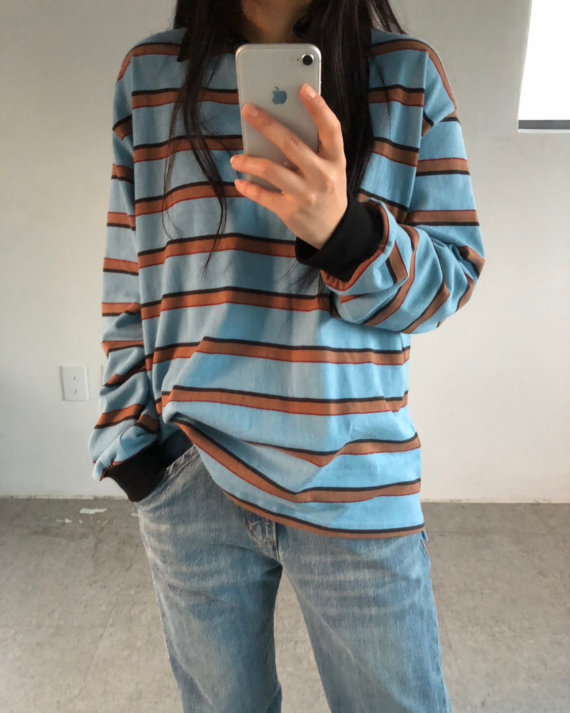 ポロカラーボーダーボクシーTシャツ | 詳細画像17