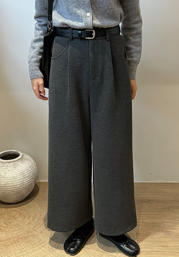 バックゴムワンタックワイドスラックス | 詳細画像6