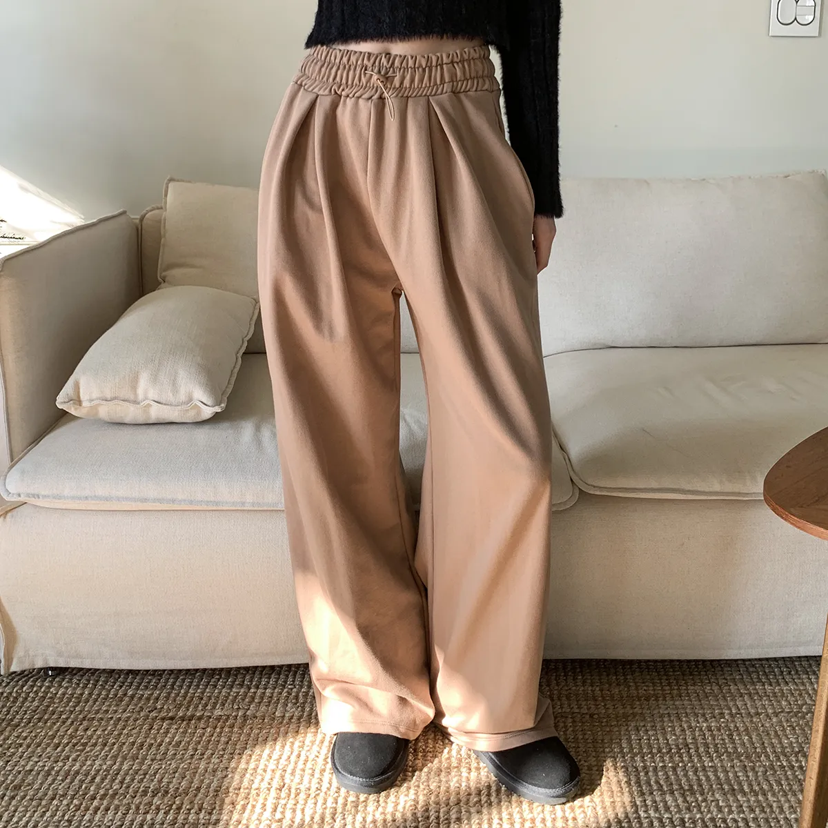 2WAYドローコードタックワイドスウェットパンツ | 詳細画像1